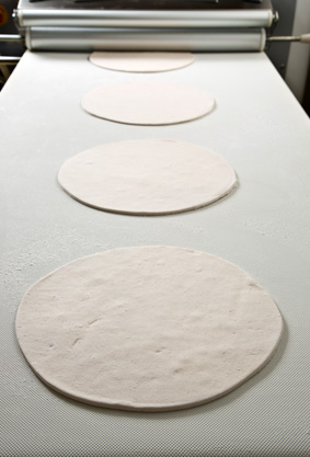 Gluten-free pizza bases